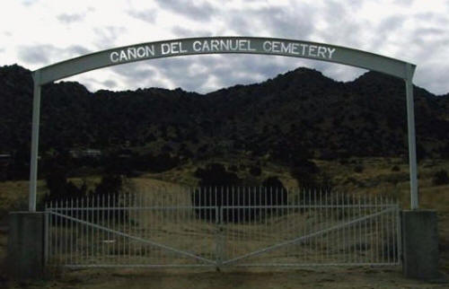 Canon del Carnuel Cemetery, Carnuel, Bernalillo County, New Mexico