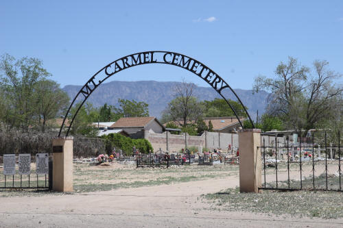 Mt. Carmel Cemetery, Albuquerque, Bernalillo County, New Mexico