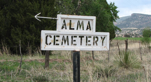 Alma Cemetery, Alma, Catron County, New Mexico