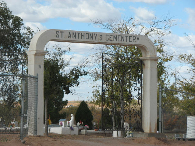 Saint Anthony Cemetery, Fort Sumner, De Baca County, New Mexico