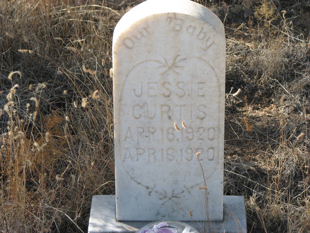 Grave of Jessie Curtis