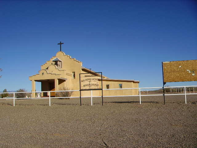 San Ysidro Catholic Mission Church, Las Nutrias, Socorro County, New Mexico